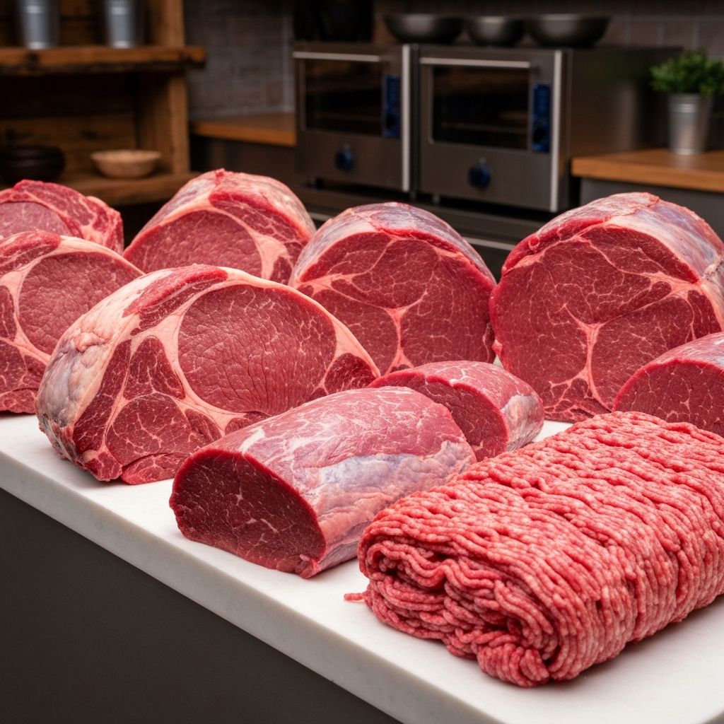 Primal and Sub Primal Buffalo Cuts